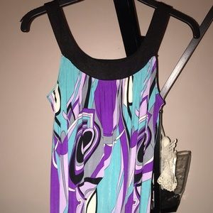 Star Vixen Summer Flowy Mini Dress S NWOT